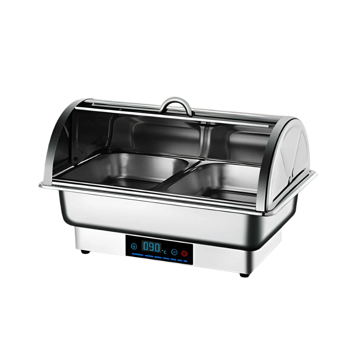 퀵서브 간편한 업소용 중탕기 뷔페 보온 음식워머 전기 푸드 워머기 균일 워머, 디스플레이 9L 2단 전강덮개 포함 147,000원
