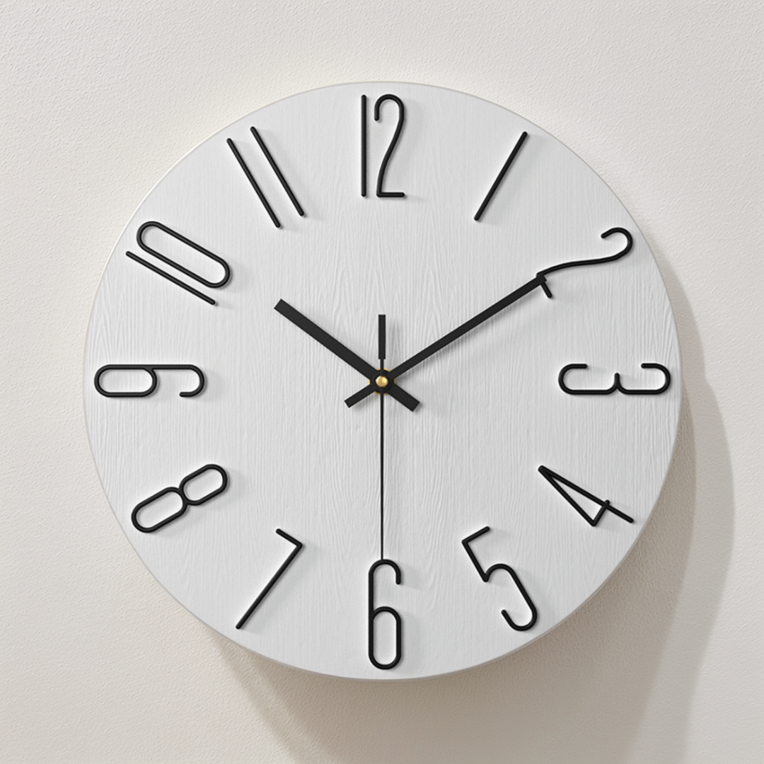 생활해랑 모던 인테리어 무소음 벽시계 13,380원