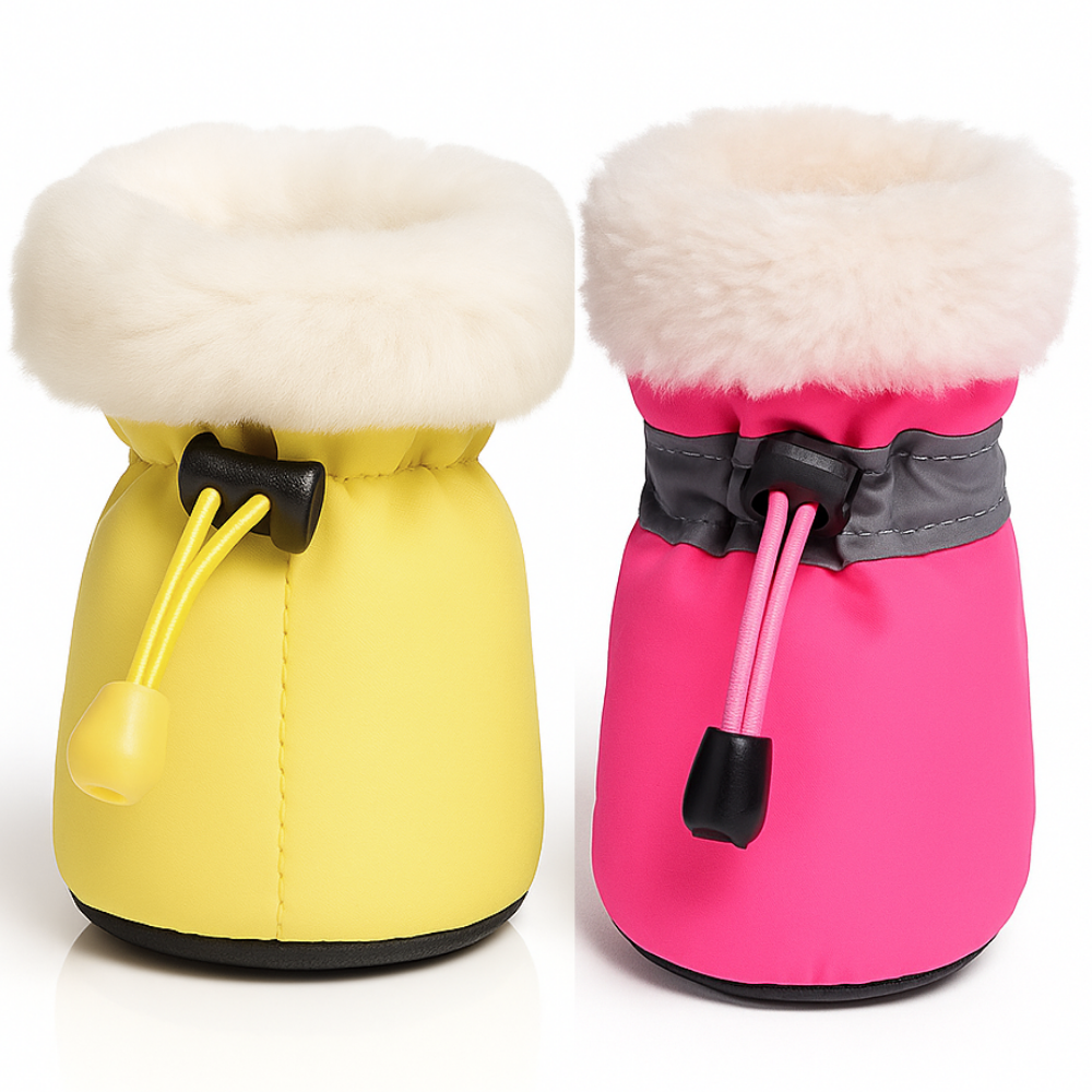 리비움 겨울 기모 강아지신발 강아지양말 패키지 15,300원