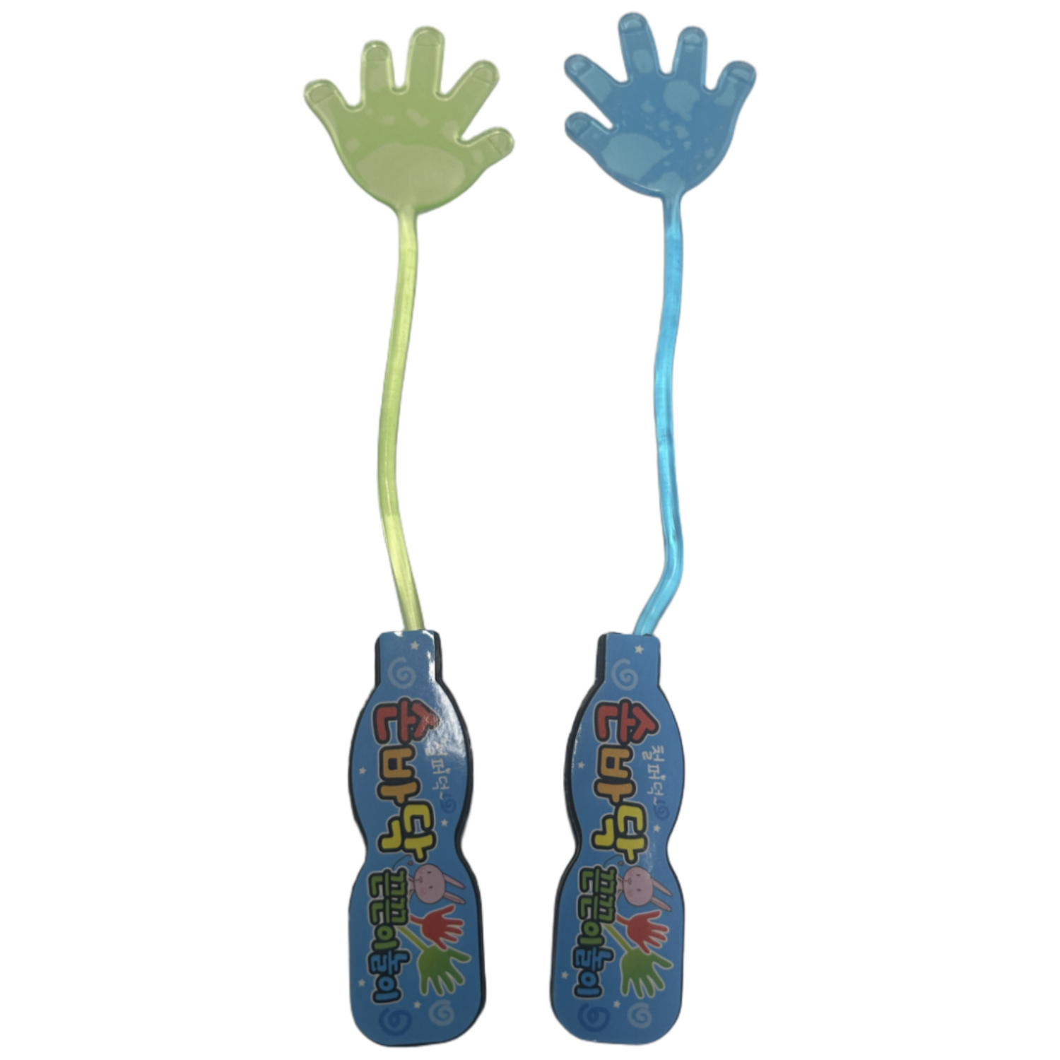 메리멜팅 손바닥 끈끈이 손 찐득이 2개입 달라붙는 내기게임, 연두+파랑, 1개 4,790원