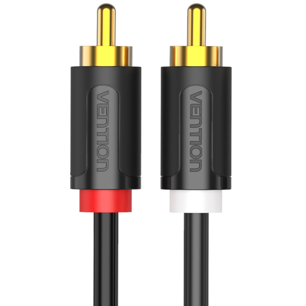 벤션 순동 2RCA 오디오 케이블 1m, 블랙, BCMBF 8,900원