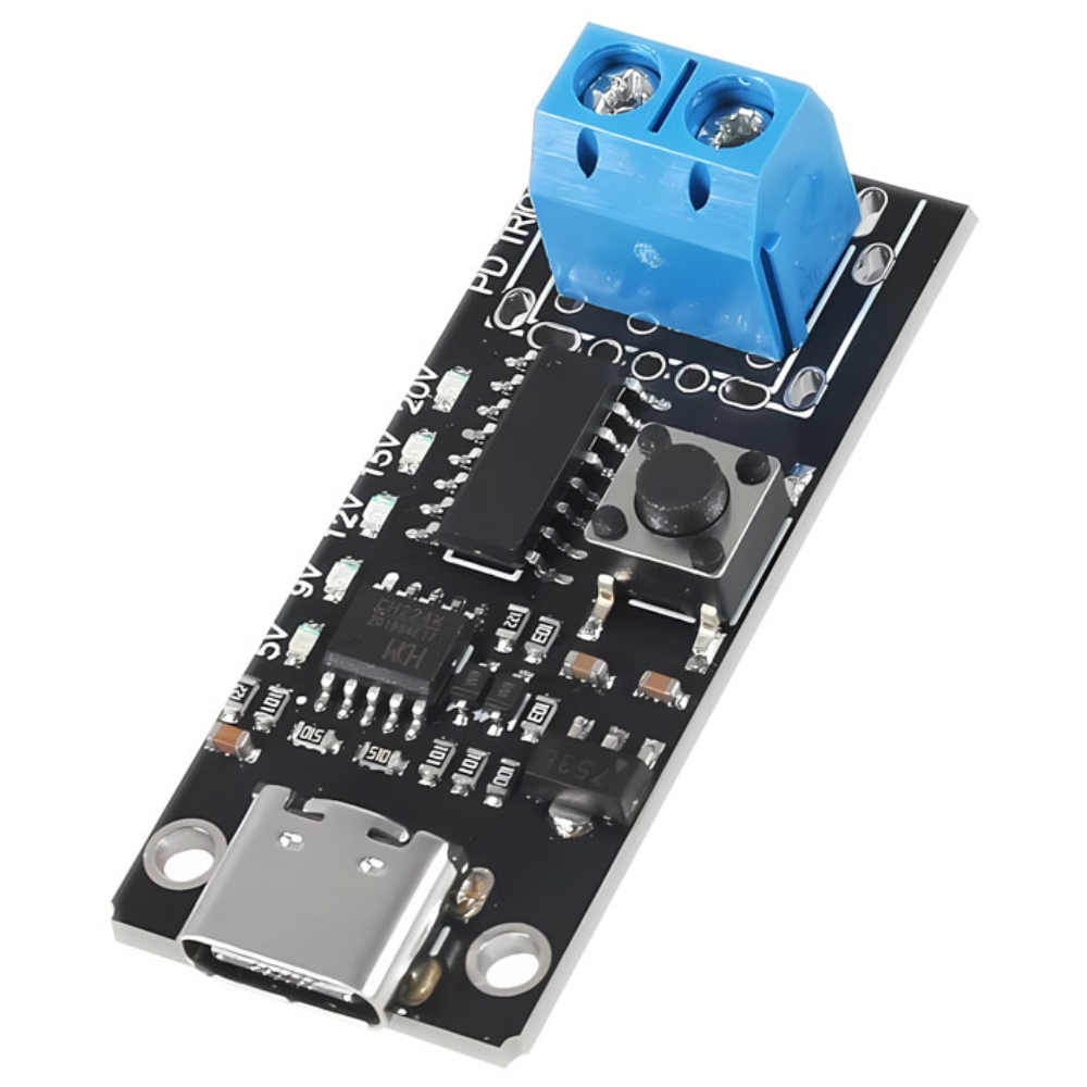 USB-C 트리거 모듈 고속 충전 보드 PD/QC 디코이 C타입 전원 공급 부스트, 1개 4,000원