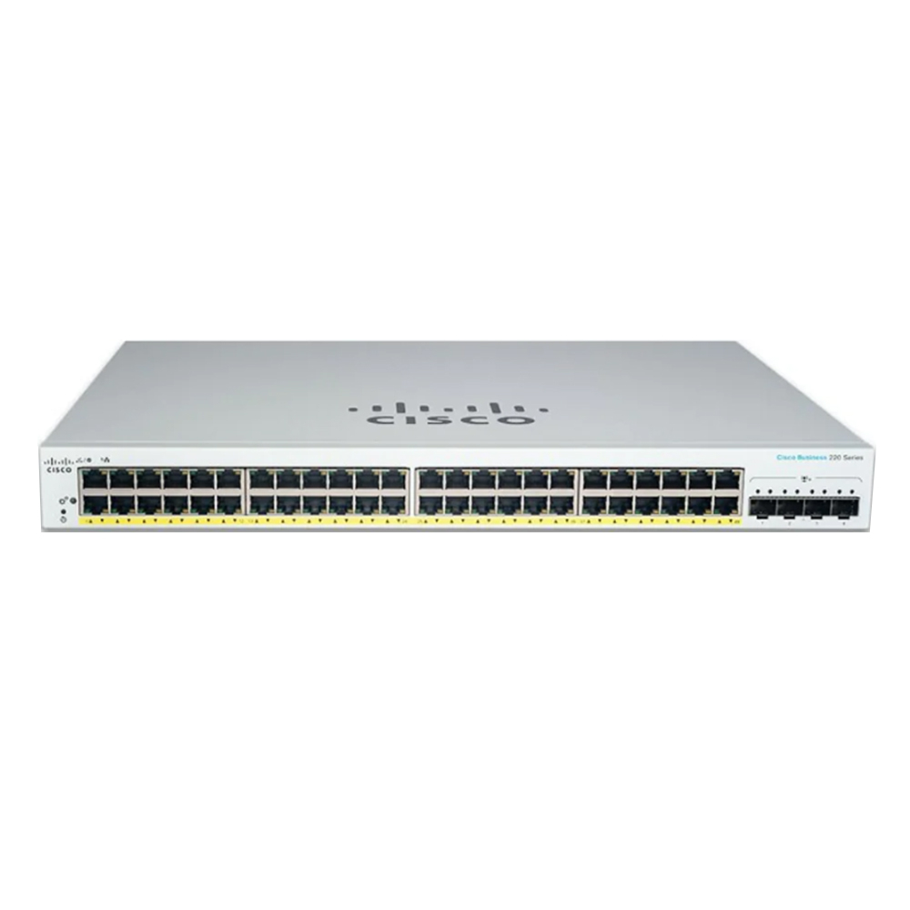 시스코 CBS220-48FP-4X-EU POE 스위칭허브 740W 48포트 10G SFP 4포트 2,431,000원
