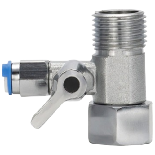 정수기부품 원터치 피팅 수전 밸브, 1개, 수전밸브 8,000원