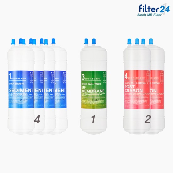 [필터24] 코웨이 CP-251L 정수기필터 호환 1년세트 [6인치 4+1+2 중공사막] 54,710원
