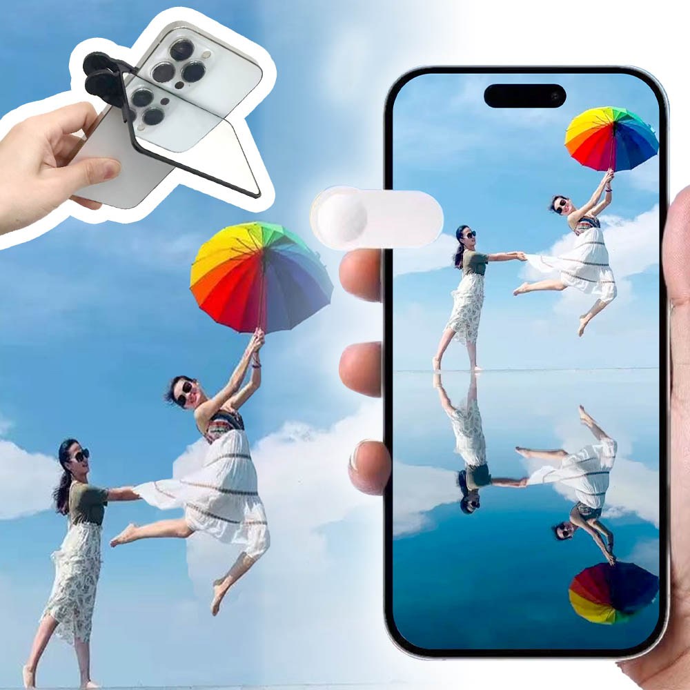 깔끔더하기 핸드폰 반사거울 휴대용 촬영 셀카 반사판 14,700원