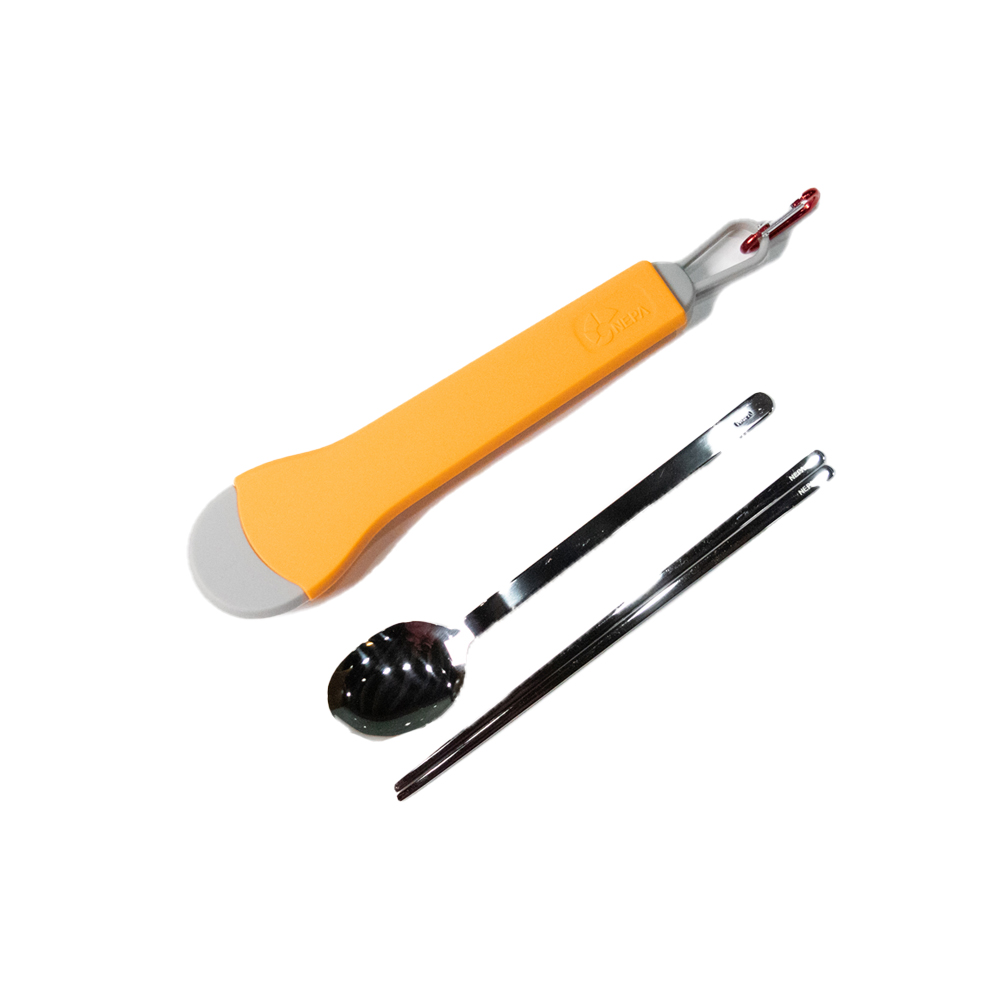 네파 휴대용 실리콘 수저 세트+ 케이스 + 카라비너 세트 15,670원