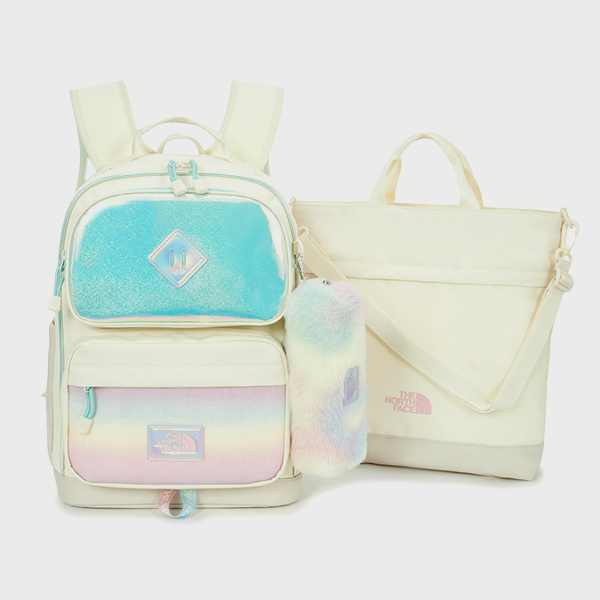 [노스페이스] 키즈 헤리티지 스쿨 팩 NM2DS03S_CRE 138,980원