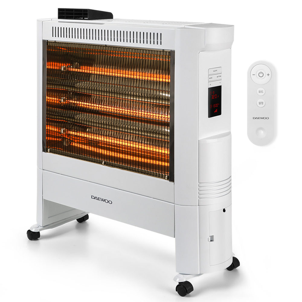 3단발열 대우 업소용 사무실 카본 전기히터, 혼합색상, CC5000F 259,000원