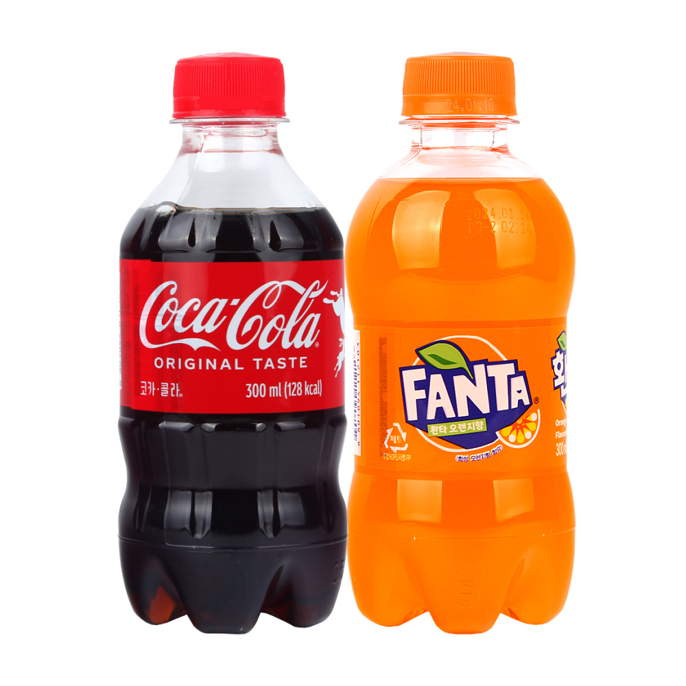 코카콜라&환타오렌지 300ml x 각(총) 12,650원