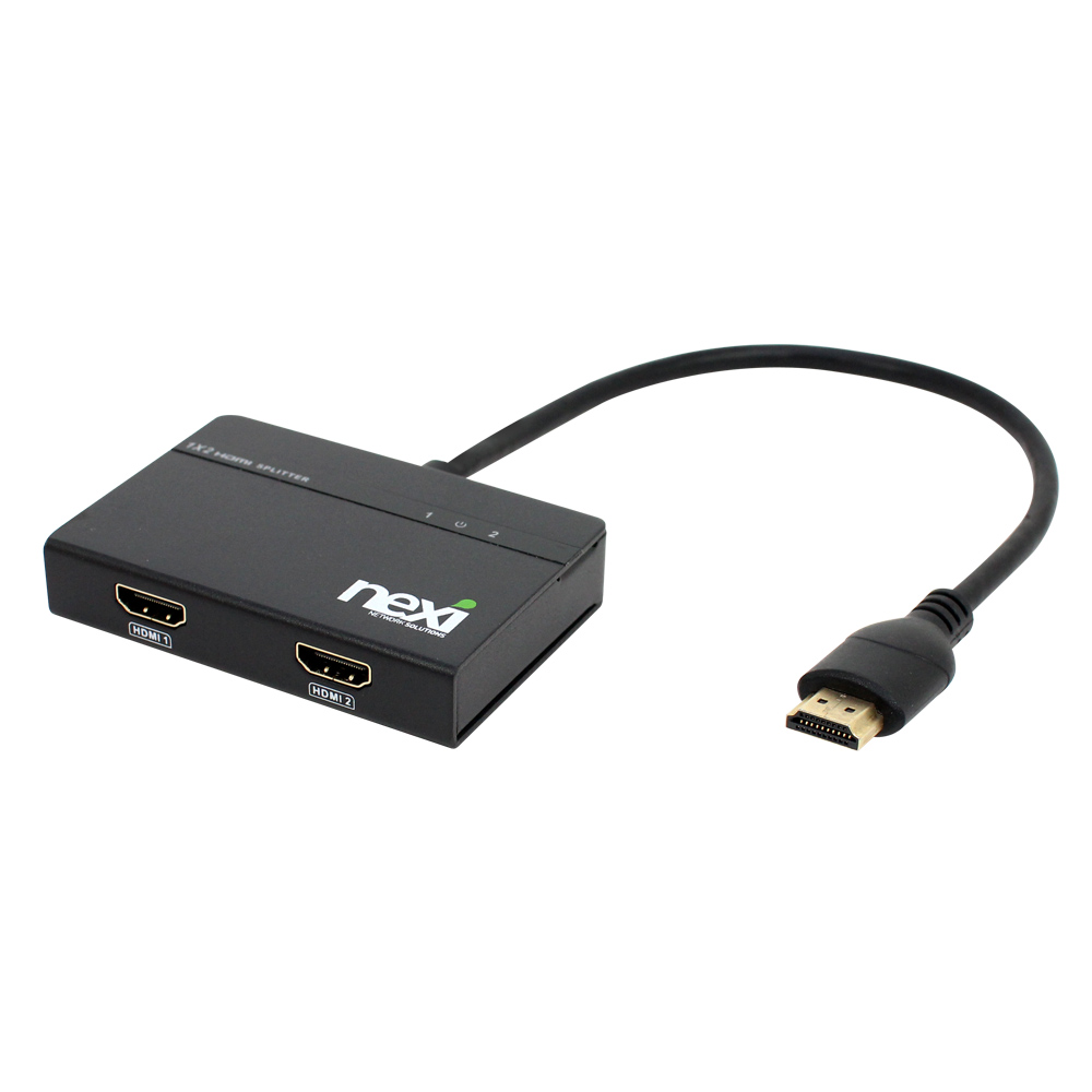 넥시 HDMI 1:2 분배기 유전원 케이블타입 NX-4K0102SPC NX524 42,000원