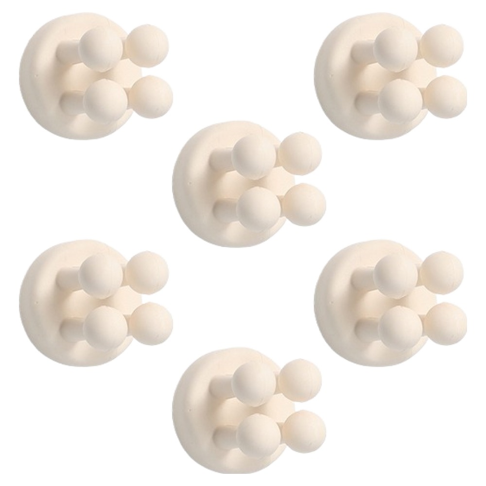 블럭마트 접착식 다용도 실리콘 칫솔 면도기걸이 6,750원