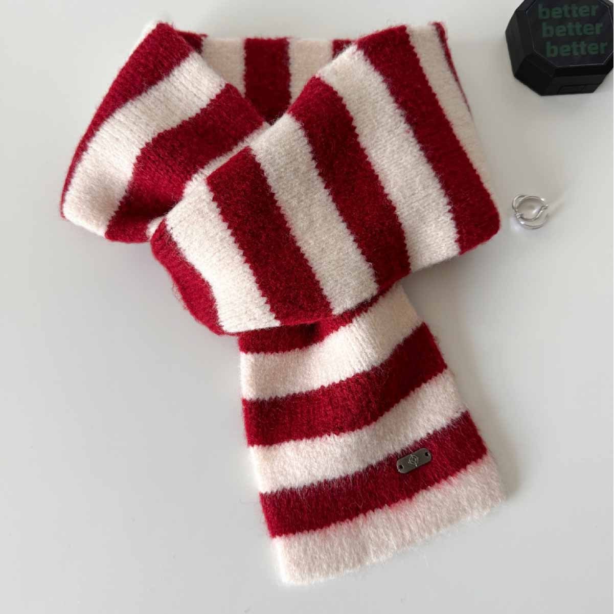 호주울 삼각숄 니트 머플러 여성 겨울 포근한 데일리 목도리 25,800원