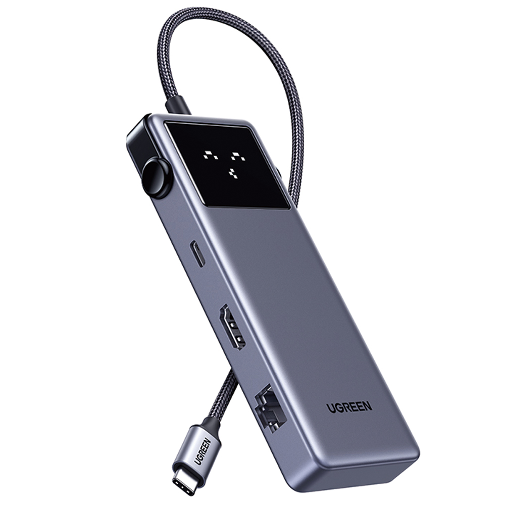 유그린 UNO 시리즈 7in1 HDMI PD 인터넷 랜카드 USB 멀티허브 독 CM888(45155), 혼합색상, 1개 49,400원