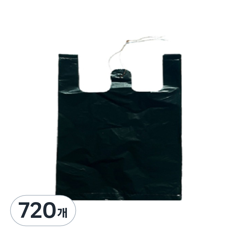 이쁜이봉투 일반 마트 봉투 4호 검정 39,600원