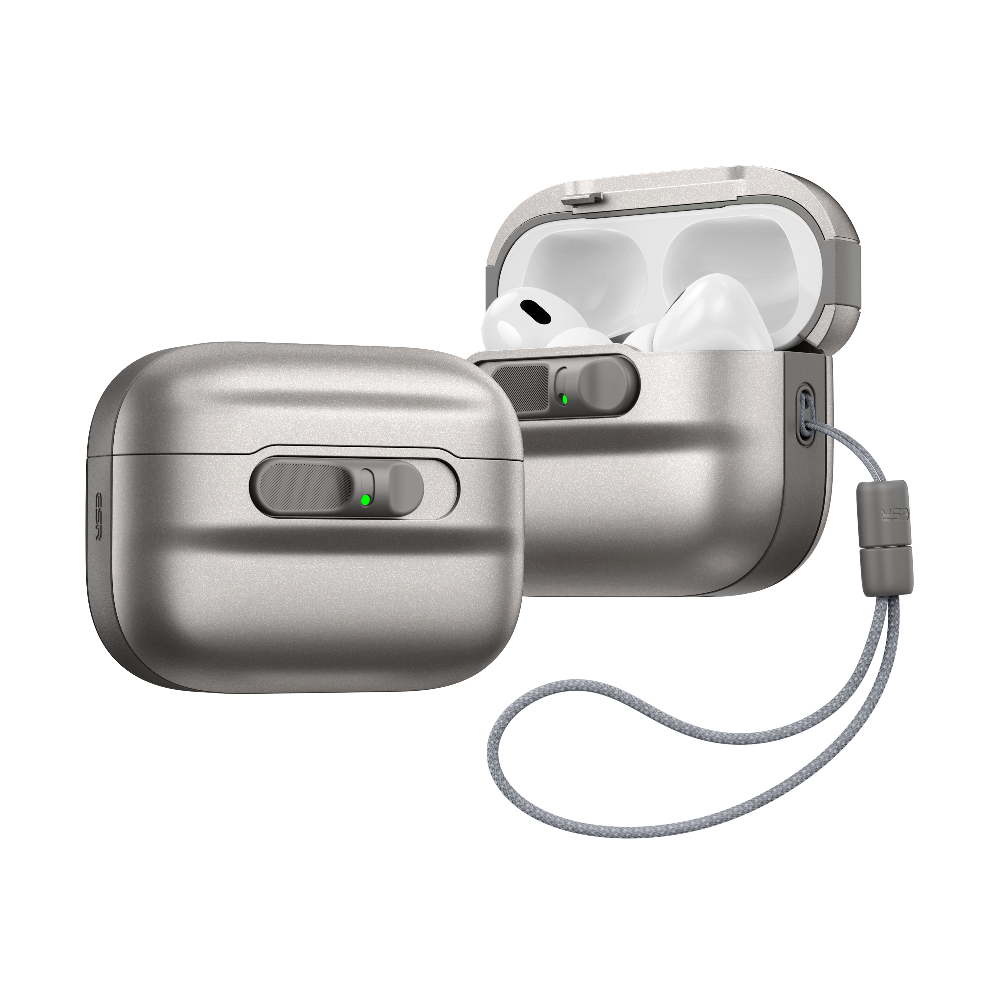 ESR 에어팟 할로락 맥세이프 펄스 마그네틱 케이스, 에어팟 프로 3세대, 티타늄, 1개 29,400원