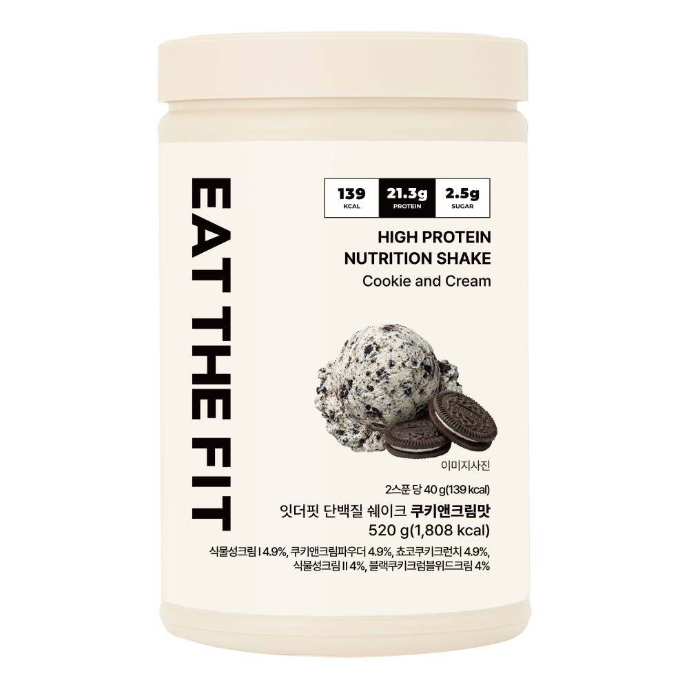 잇더핏 단백질 쉐이크 대용량(쿠키앤크림맛) 37,800원