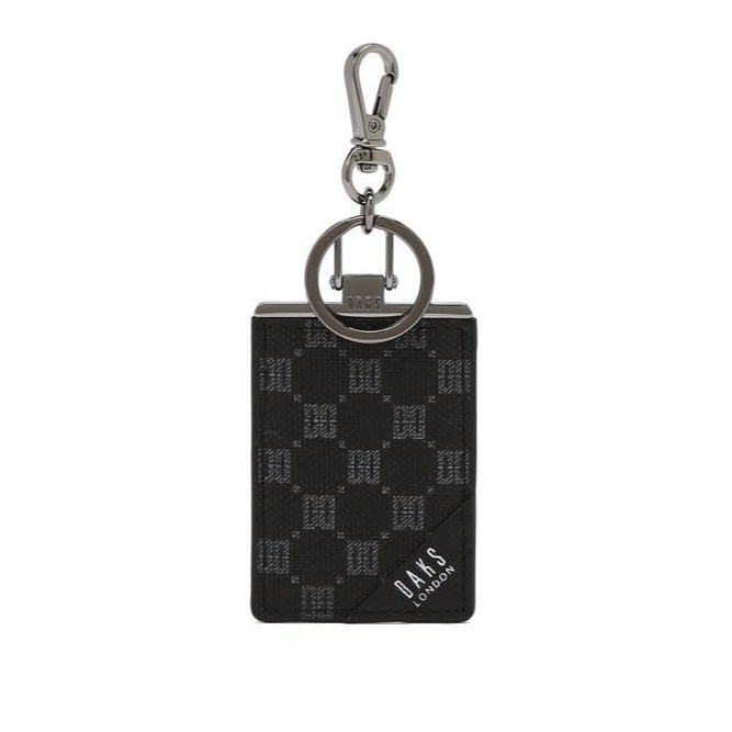 [백화점 A/S] 닥스 키링 남성키링 DAKS 블랙 가죽 DD로고 장식 키링 - DBHO2F138BK 선물포장 빠른배송 49,900원