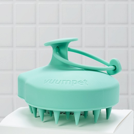 붐펫 반려동물 목욕 실리콘 하드 타입 브러쉬, 민트, 1개 15,800원