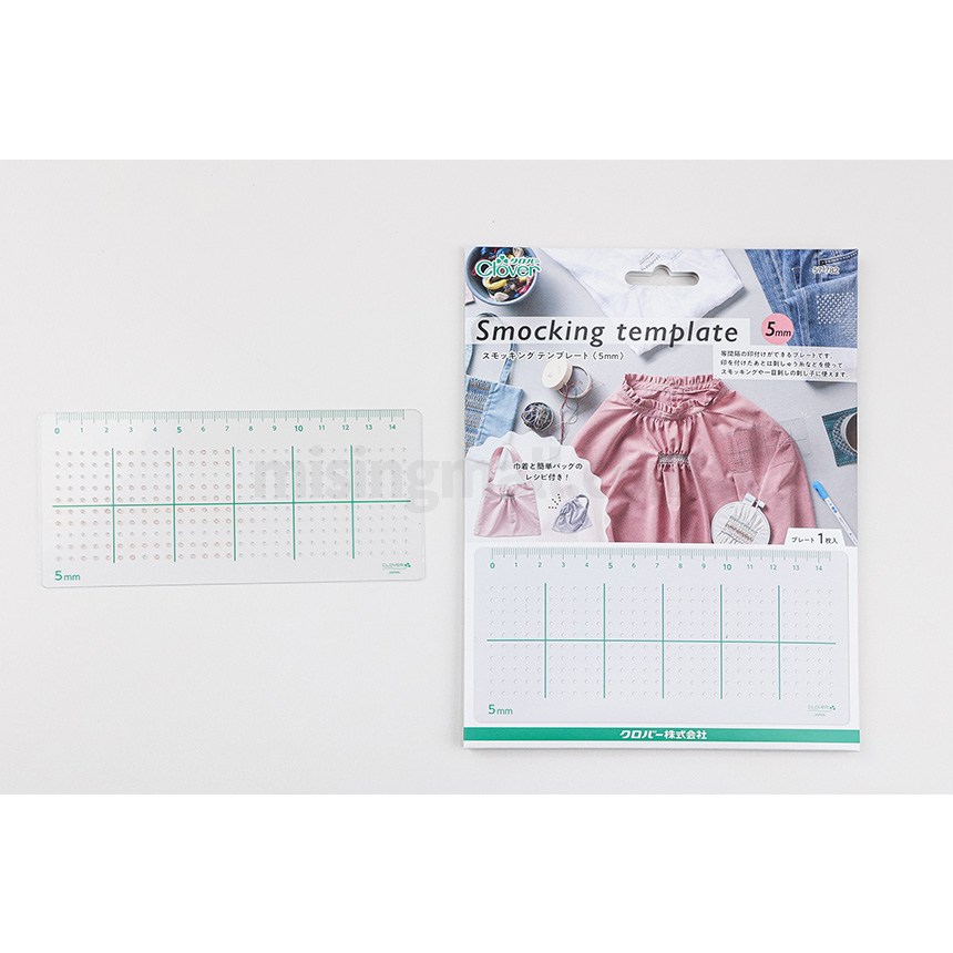 오렌지미싱 크로바 스모킹 템플릿 5mm 자수 일정간격표시자 57-782, 1개 16,200원