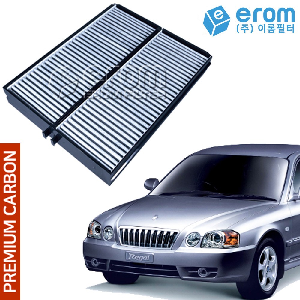 [이롬] 프리미엄 자동차에어컨필터 H11 헤파카본, 1개, 옵티마 리갈 (03-05) 054B 10,800원
