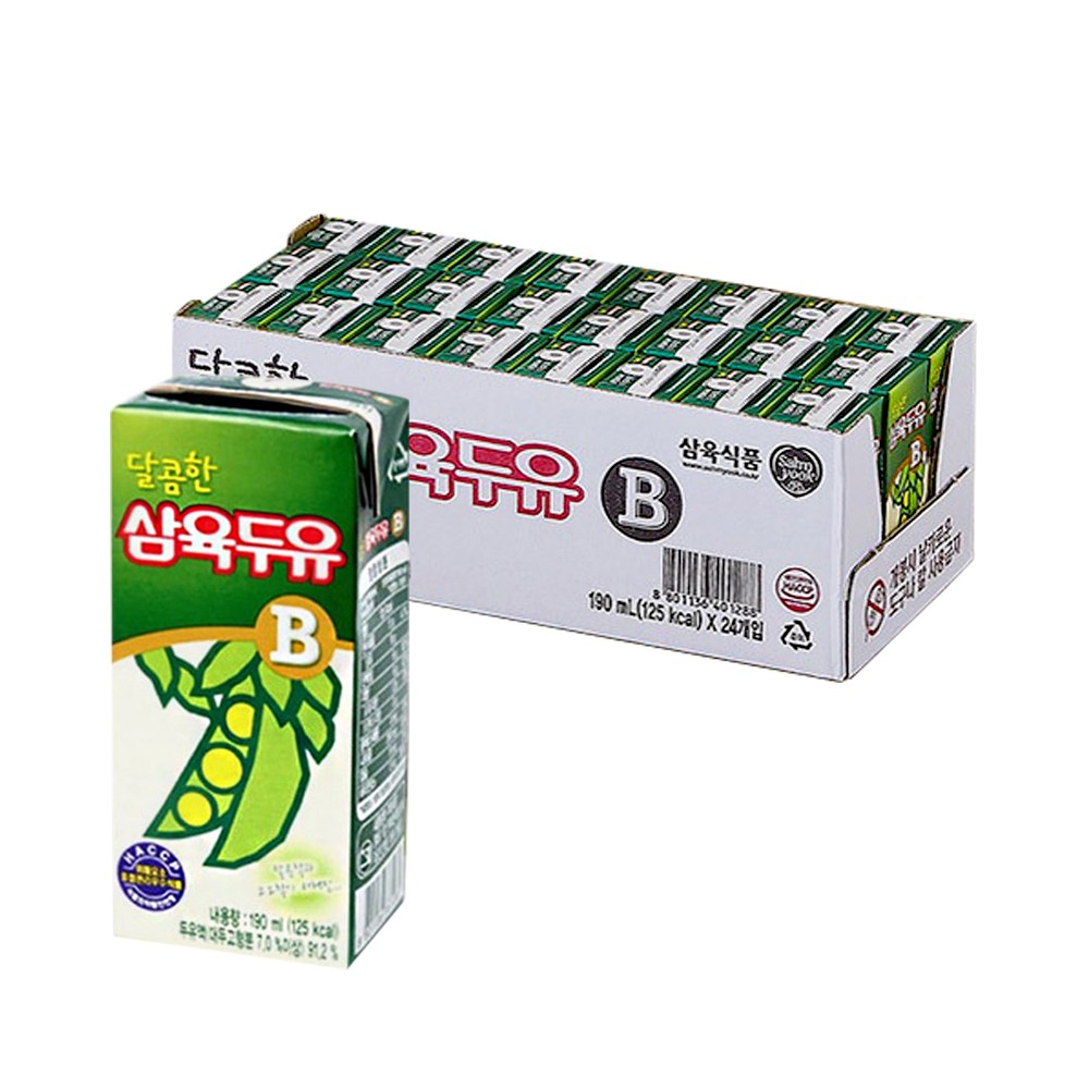 [숨결]삼육두유 달콤한 두유B 190ml 24개 16,510원