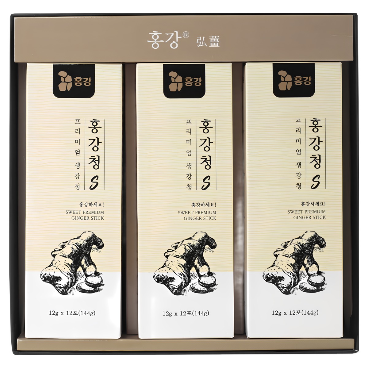 [홍강] 홍강청S스틱 / 아이도 맛있게 먹는 생강스틱 / 당귀 감초 추가, 12g, 36개입, 1개 38,000원