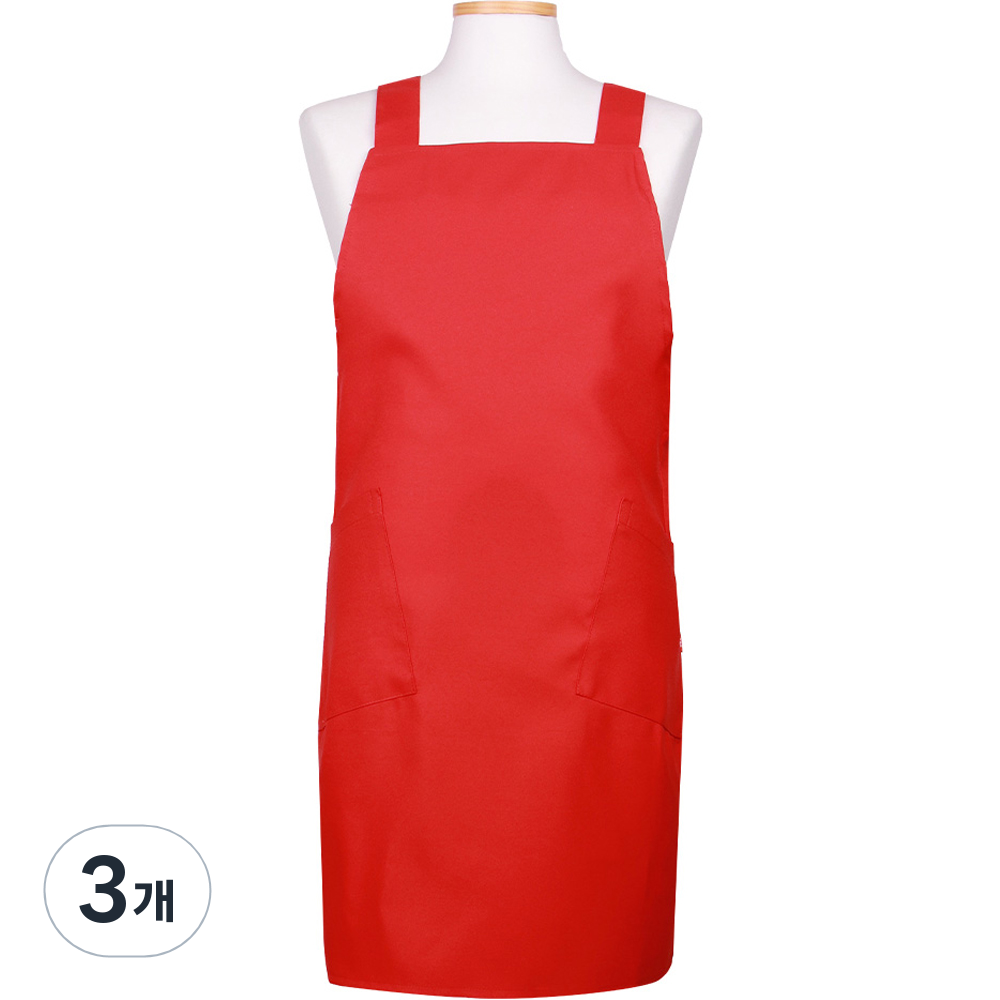 로사홈 무지 엑스자 앞치마 벨크로 FREE 21,870원