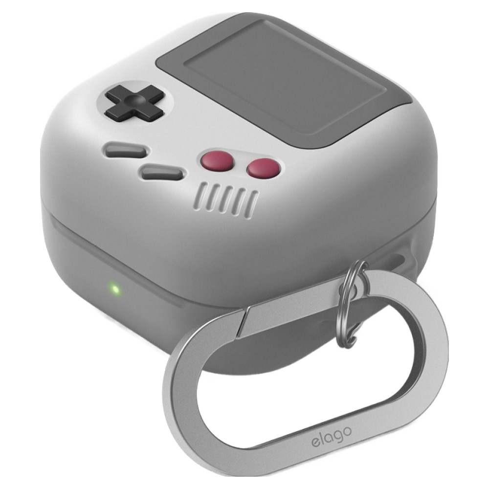 엘라고 갤럭시 버즈4 프로 GB5 행 케이스, 갤럭시 버즈4 / 버즈4 프로, 라이트그레이, 1개 19,800원