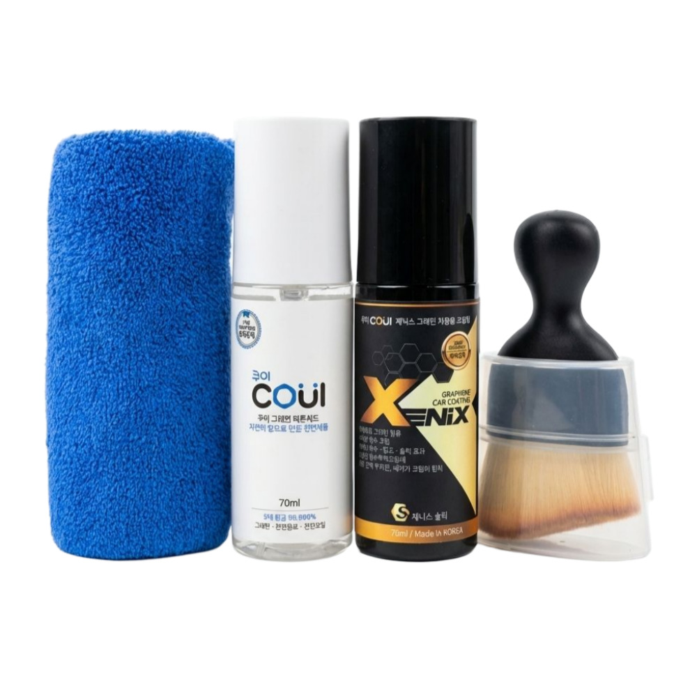 쿠이 셀프 차량 실내외 세차용품 올인원 키트 4종 세트, 1세트 15,900원