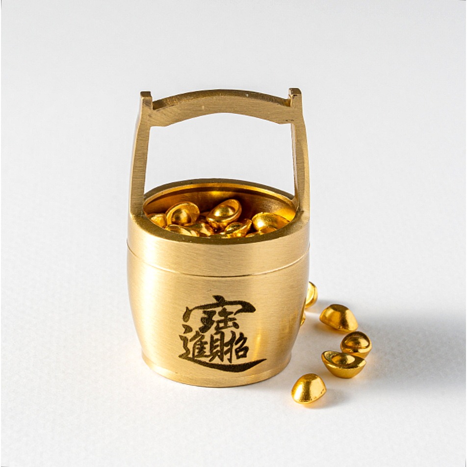 살림만렙 돈 들어오는 금원보 재물운 미니어처 풍수 인테리어 소품 6,920원