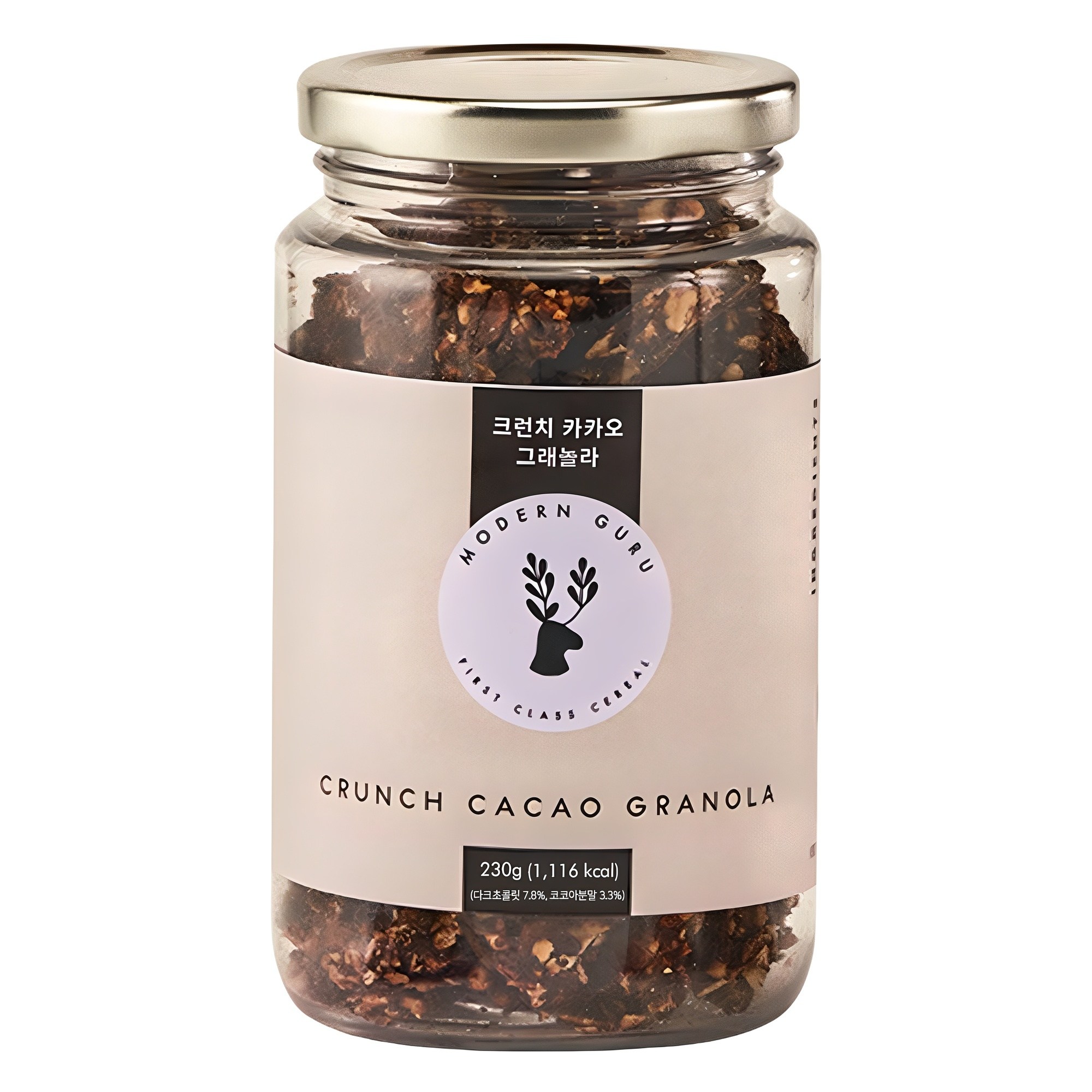 모던구루 크런치 카카오 초코 수제 그래놀라, 230g, 1개 9,900원