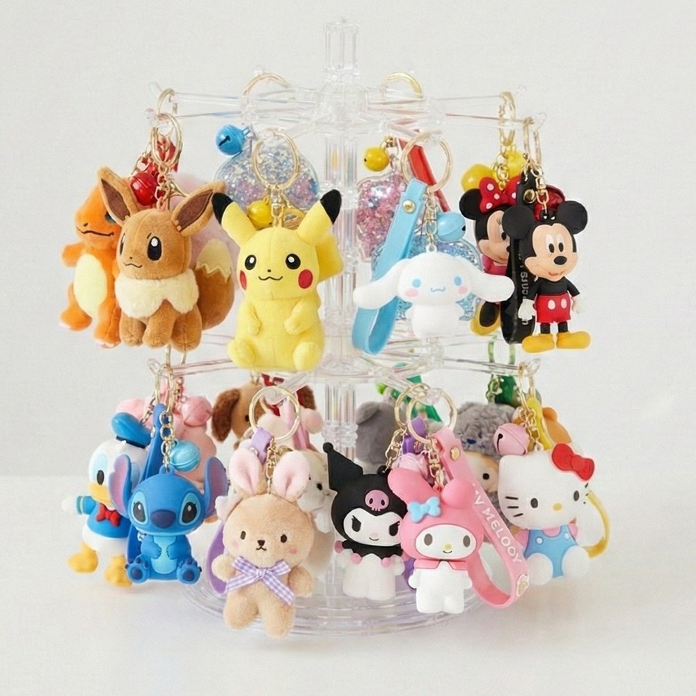 메이크마인 대용량 회전 키링 보관함 진열대 거치대 7,180원