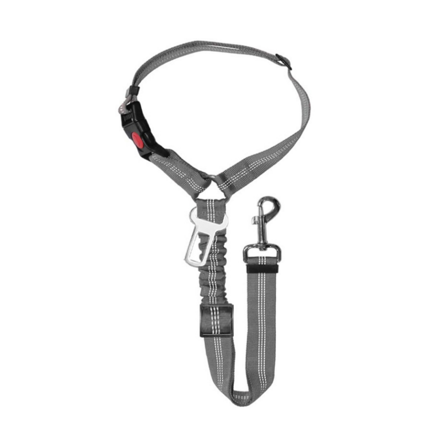 허그마이펫 강아지 안전벨트 차량용 충격흡수, 1개, 그레이 9,900원