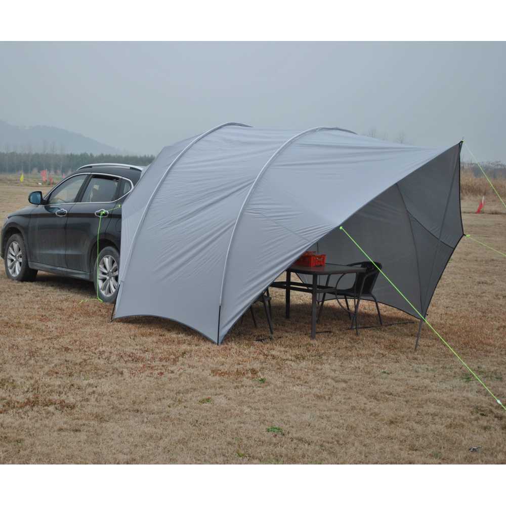 차박 도킹 타프 쉘터 사이드 꼬리 캠핑 그늘막 렉타 차량 그레이 125,200원
