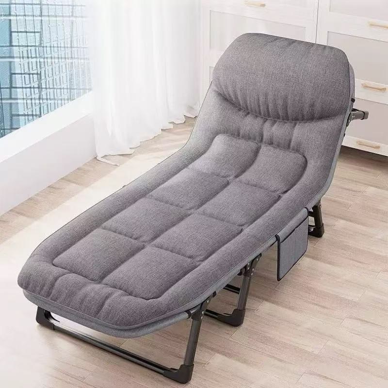 무설치 낮잠  싱글침대 6단계 조정 대형 휴대용 접이식침대 야전침대 소음 없고 접이식 55,800원