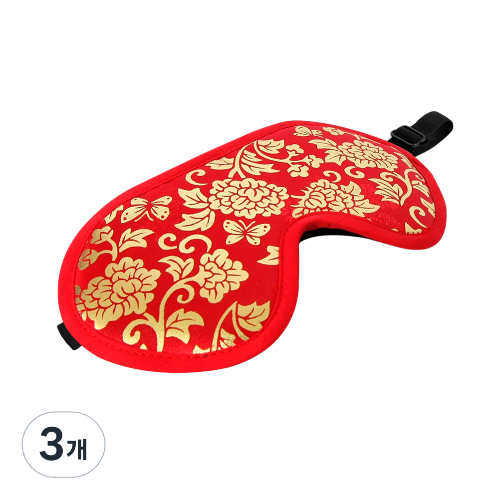 닥터투데이 오리엔탈 프리미엄 수면안대 한복 비단 레드 27,930원