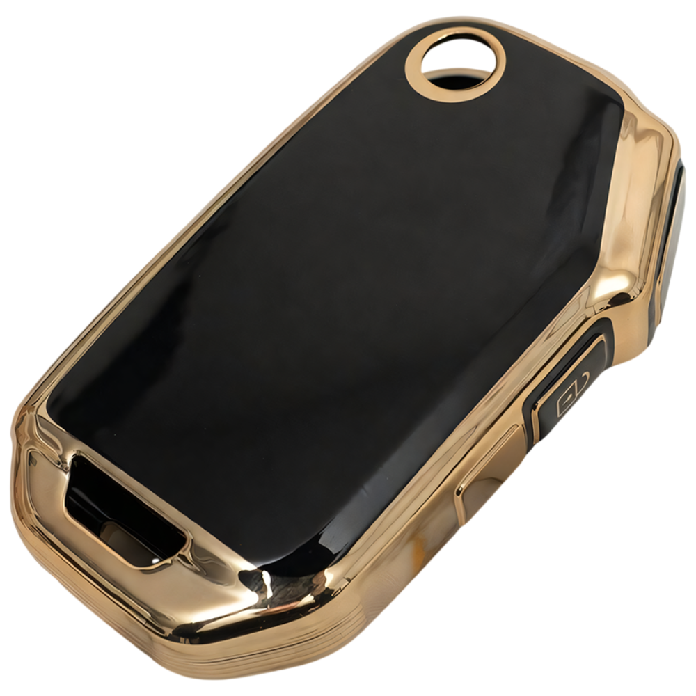 1+1 기아 봉고3 일렉트릭 전기차 호환 차 키 케이스 스마트 TPU 키커버 리모컨 키홀더, TA90(2버튼)T, 블랙+화이트 10,900원