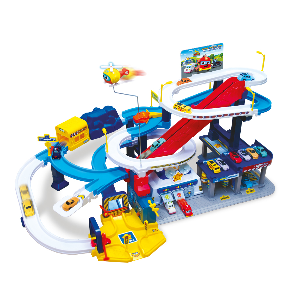 아이윌컴퍼니 핑크퐁 슈퍼구조대 출동본부 익스트림 레이스 장난감 세트, 혼합색상, 1개 69,900원