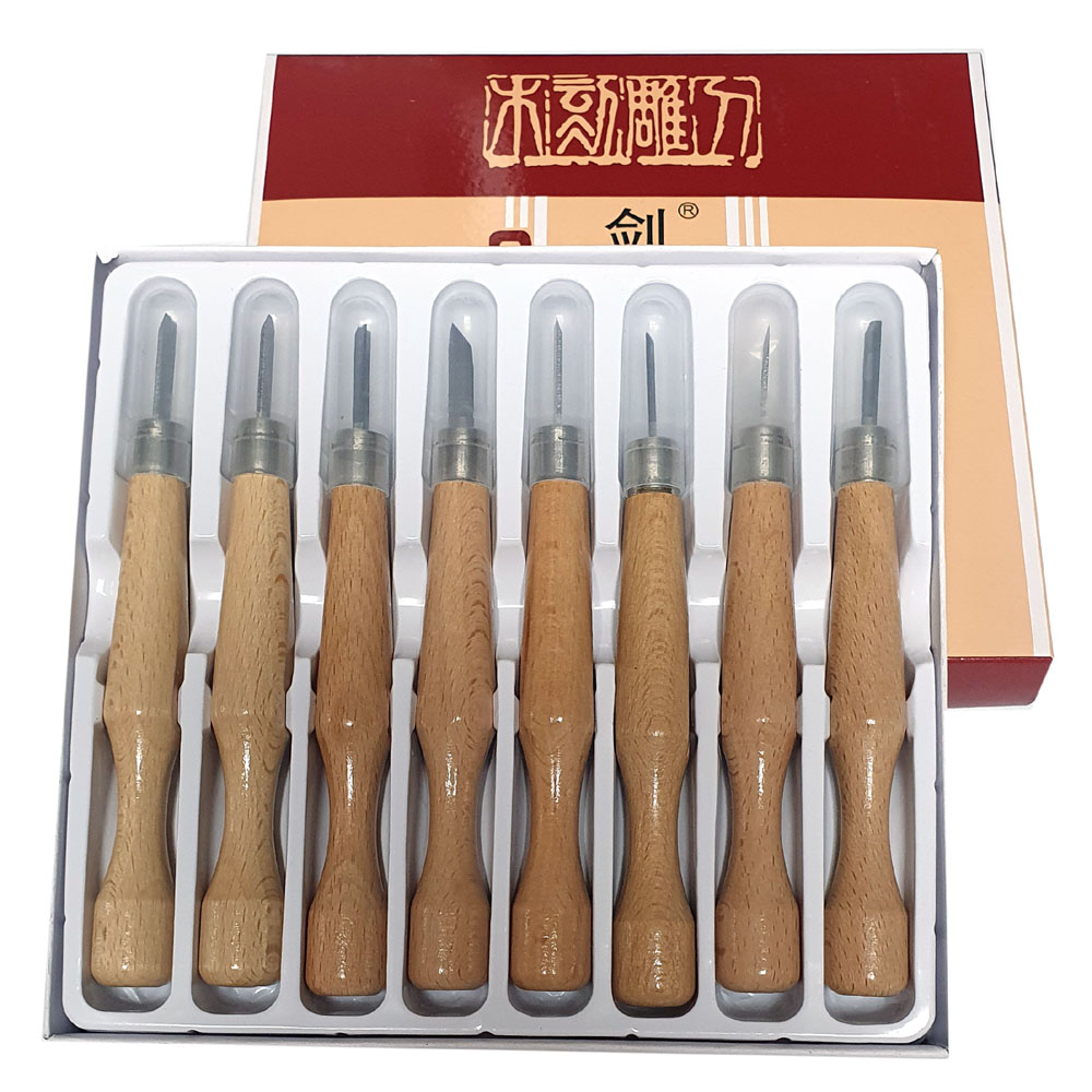 조각도 고급8p/ 목공예 목판화 우드카빙 미술수업준비물 화방용품 학생 전문가용 취미 목공방 16,000원