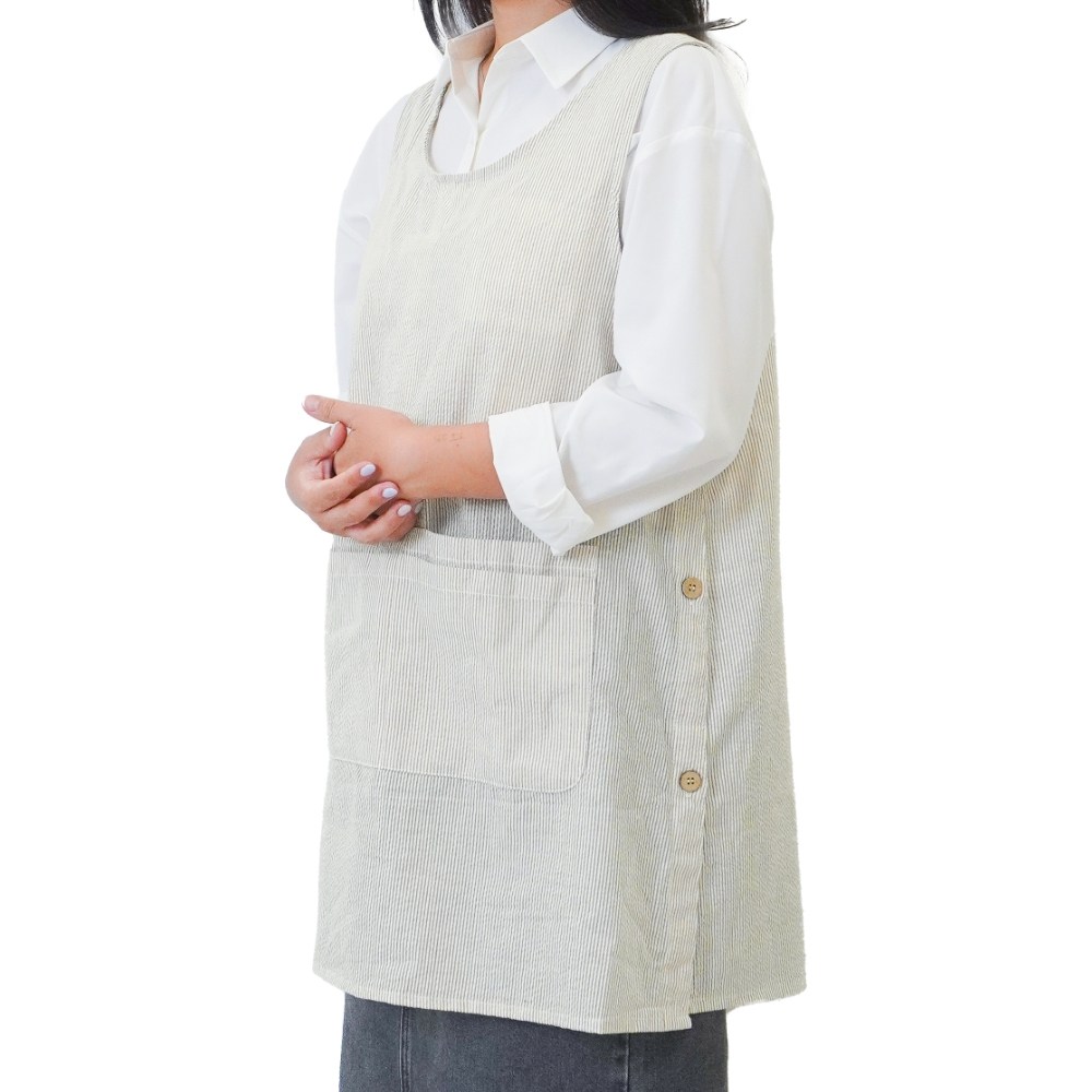 토이토 시어서커 스트라이프 앞치마 주방 어린이집 교사 13,200원