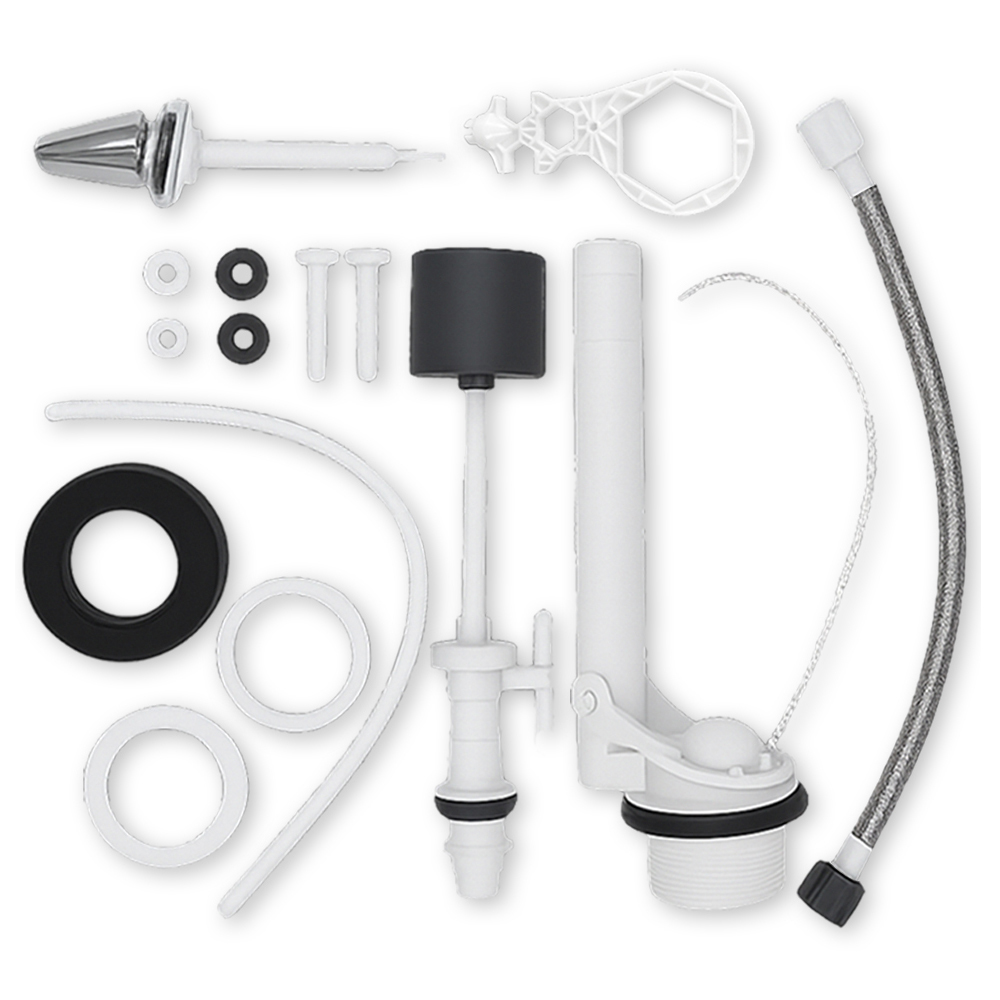 [더블러섬] 무소음 양변기 부속품_측면내림+조립공구세트 10,800원