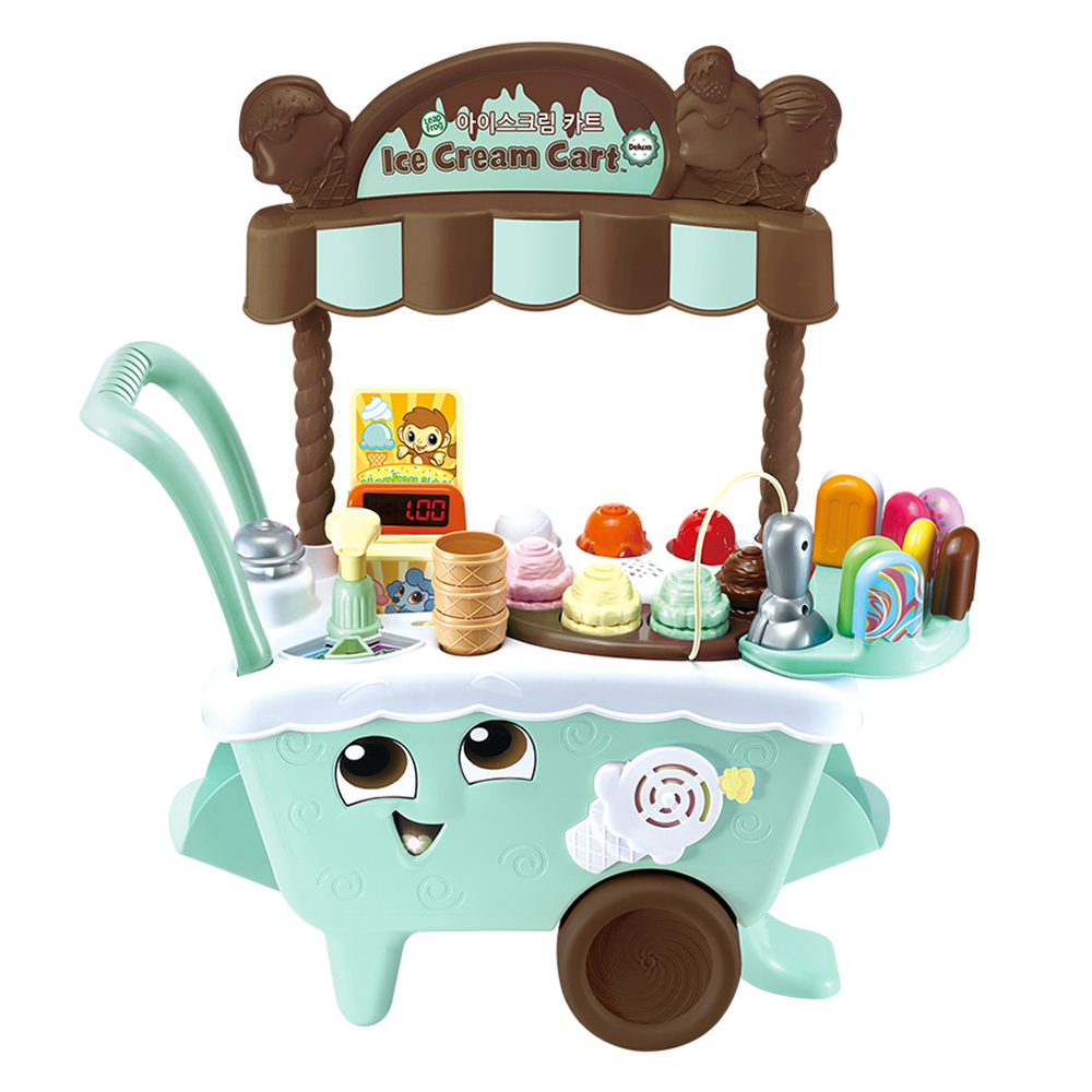 립프로그 아이스크림 카트 디럭스 한영버전 소꿉놀이 세트, 민트초코, 1세트 90,240원