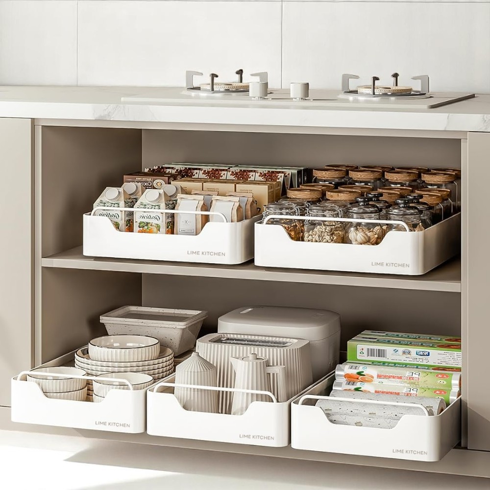 LIME KITCHEN 라임키친 무타공 접착식 다용도 슬라이딩 선반, 1개, 단일색상 28,800원