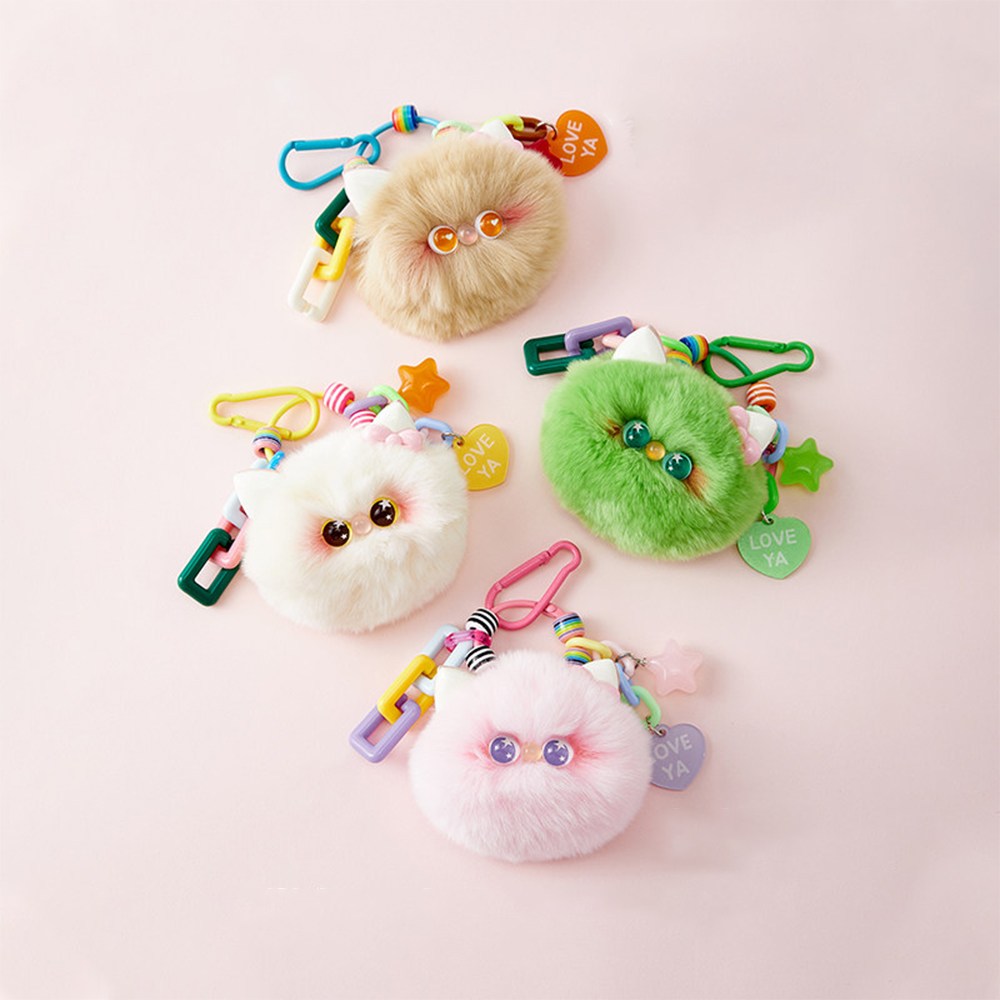 귀여운 고양이 인형 키링 플러시 백참 가방꾸미기 플러시 키링 선물 10,500원