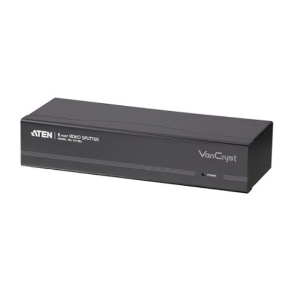 ATEN 8포트 VGA 분배기 오디오 미지원 VS138A 149,000원