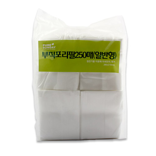 퓨어썬데이 정전기 청소포 일반형 250매 15,750원