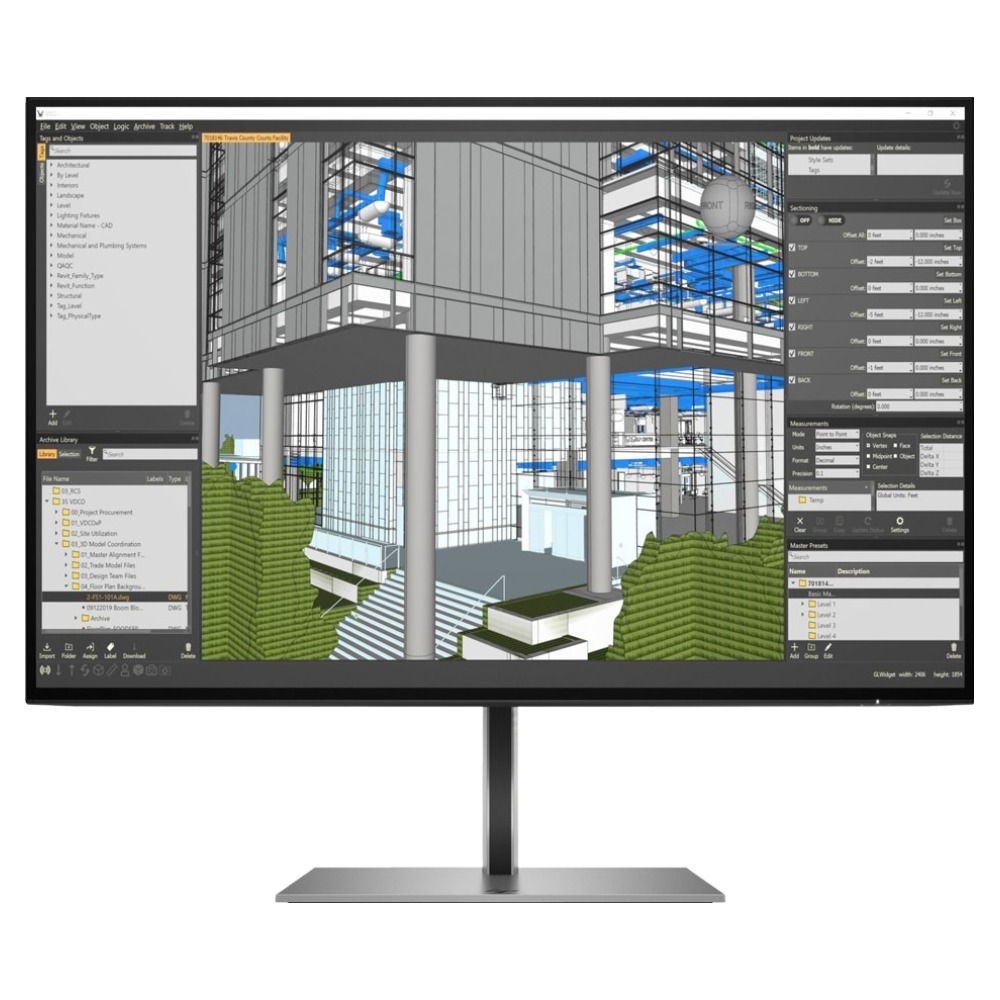 HP 4K UHD Thunderbolt IPS 패널 데이지체인 피벗 틸트 스위블 프리미엄 모니터 실버 1,101,050원