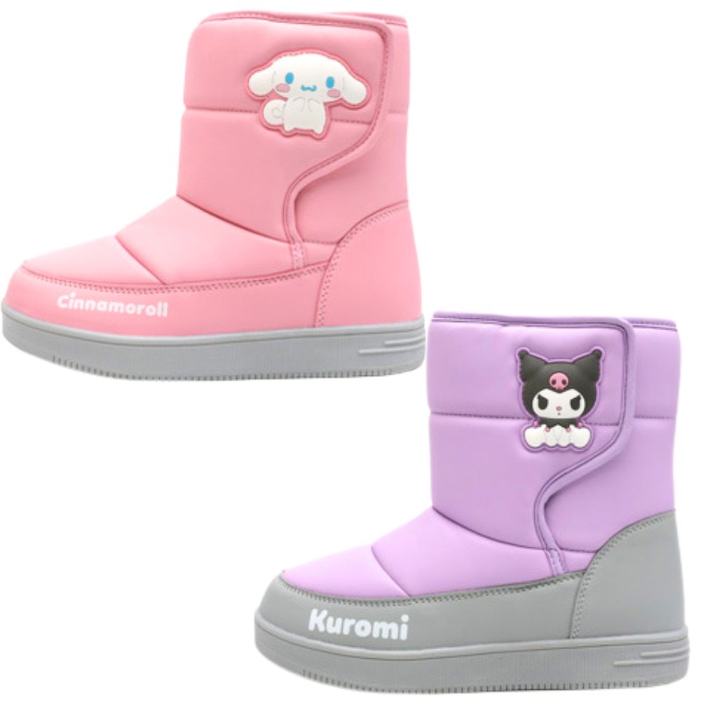 산리오 방한 방수 패딩 부츠 시나모롤 쿠로미 겨울 윈터 털신 찍찍이 주니어 아동 신발 어린이 선물 47,990원