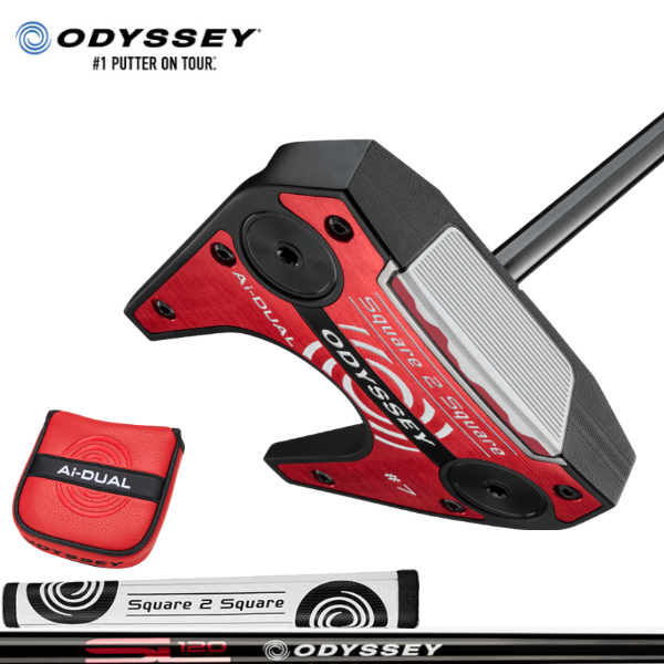 오딧세이 Ai 듀얼 S2S(스퀘어2스퀘어) 7번 제로토크 퍼터 캘러웨이코리아정품 2026년, OS 그립 34인치 [86.36cm] 430,000원